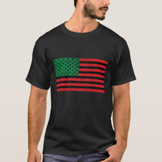African American Flag Tee Shirt