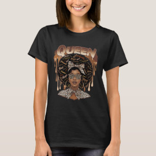 African American For Educated Strong Black Woman Q T-Shirt