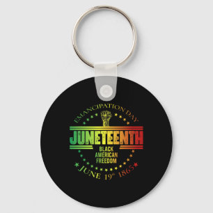 African American Freedom June 19  Key Ring