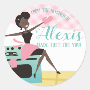 African American from the kitchen of stickers
