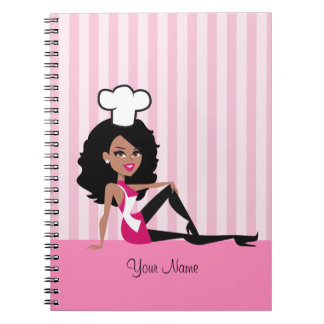 African American Girl Culinary Notebook