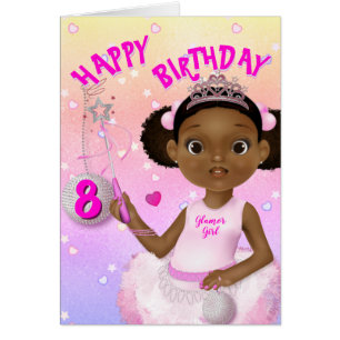 African American Girl Fairy Princess Ballerina