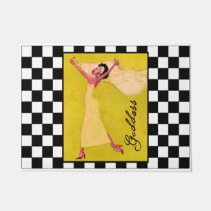 “African American Goddess” Doormat