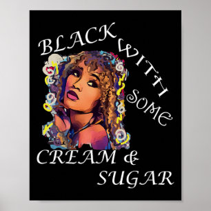 African American Graphic Art Quote Black Woman Poster