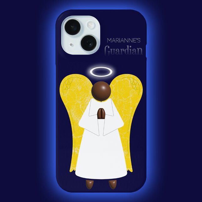 African American Guardian Angel iPhone Case (Creator Uploaded)