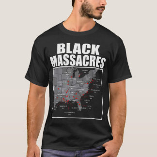 African American History Awareness Map Afro Women T-Shirt