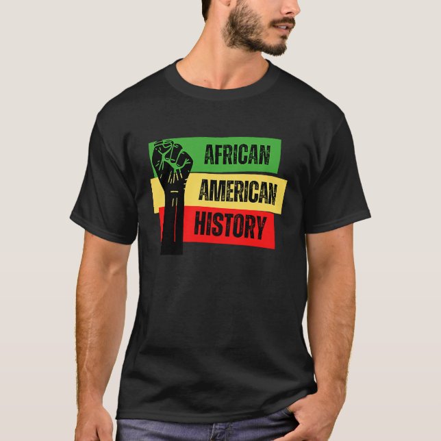 African American History Black Men Women Kids Boys T-Shirt (Front)