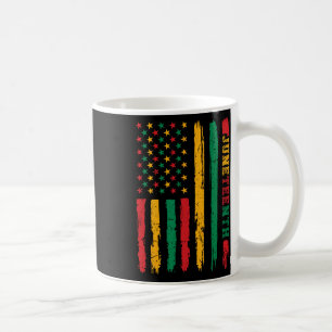 African American History Juneteenth Flag 1865  Coffee Mug