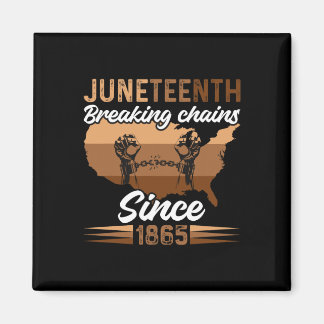 African American Juneteenth 1865 Black History Mon Magnet