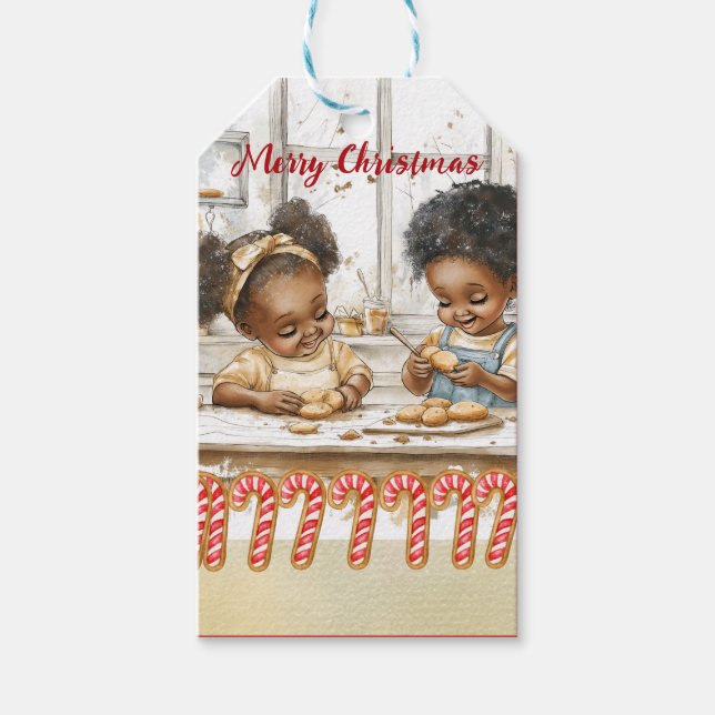 African American Kids Gift tags (Front)