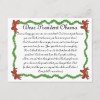 African-American Kids Letter to President Obama