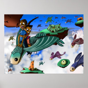 African American Kids Poster