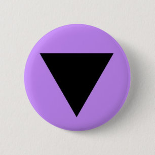 African American Lesbian Symbol Pinback 6 Cm Round Badge