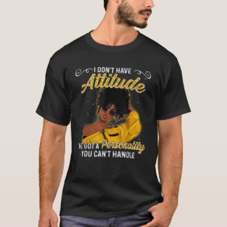 African American Melanin Queen Black Girl Magic Af T-Shirt