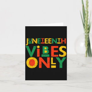 african american men juneteenth black women card