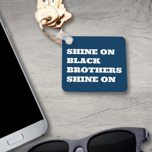African American Men Motivational Keychain