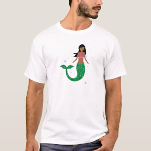 african american mermaid T-Shirt