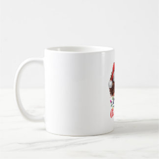 African american merry christmas african black coffee mug