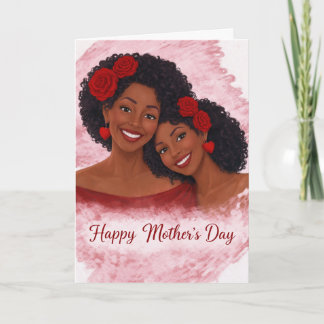 African American Mother's Day Card
