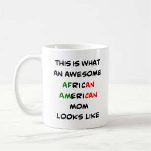 african-american mum, awesome coffee mug