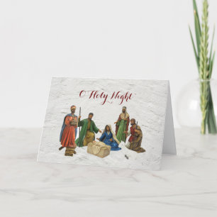 African American Nativity Scene Christmas Card