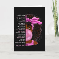 African American Nubian Queen Black Girl Magic Pri
