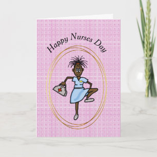African-American Nurse Card