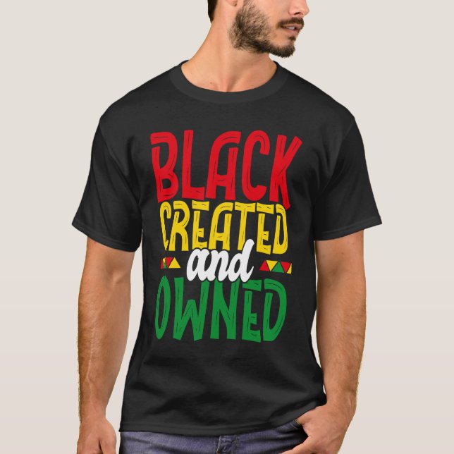 African American Owned Companies Black Business Ow T-Shirt (Front)