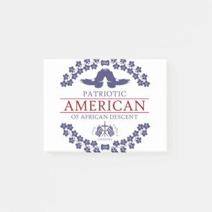 African American PATRIOT Post-it Notes