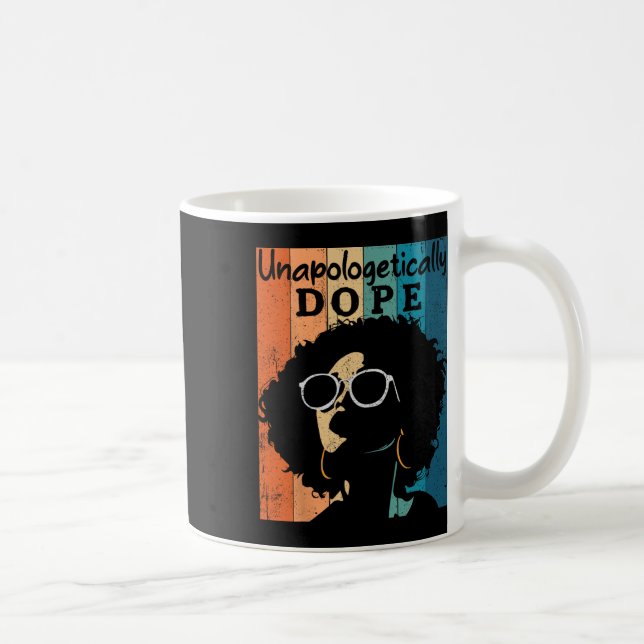 African American Pride Juneteenth Black History Mo Coffee Mug (Right)
