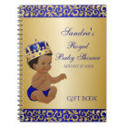 African American Prince Royal Blue Gold Gift Guest