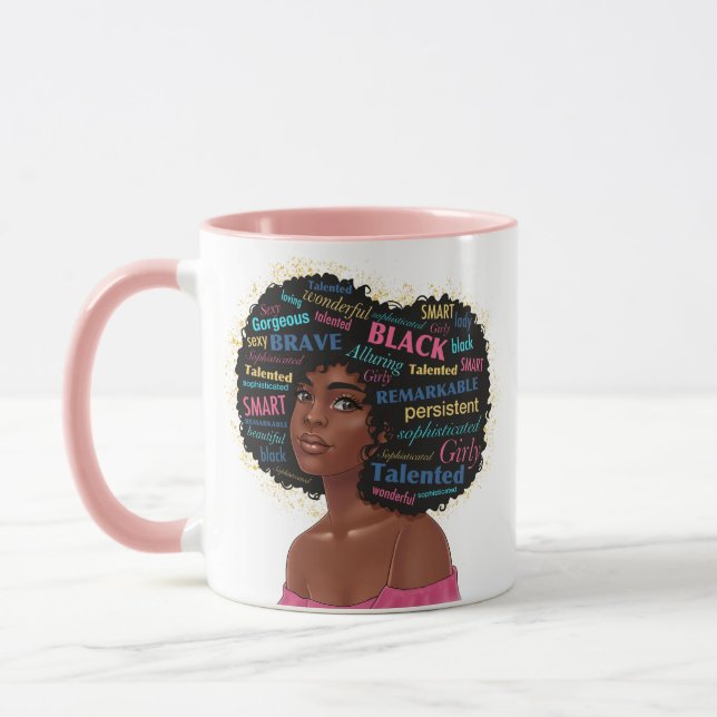 African American Princess 11 oz Mug (Left)