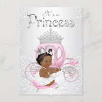 African American Princess Baby Shower