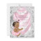African American Princess Ethnic Girl Baby Shower