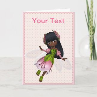 African American Princess Greeting Card
