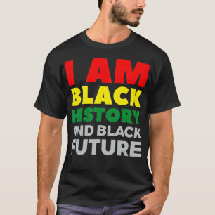 African American Rights Month 1619 I am Black Hi T-Shirt