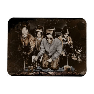 African American Rosie Riveters WWII Magnet