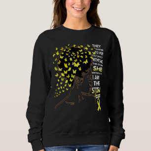 African American Sarcoma Awareness I'm The Storm Sweatshirt
