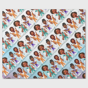 African American Singers Wrapping Paper