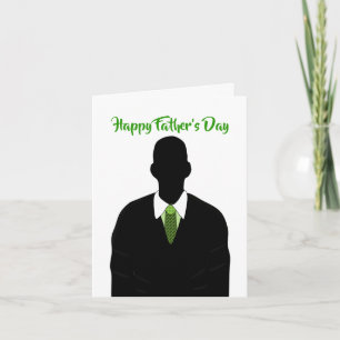 African American Suit & Tie Happy Father's Day Card