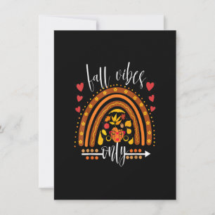 African American Thanksgiving Black Woman Fall Vib Invitation