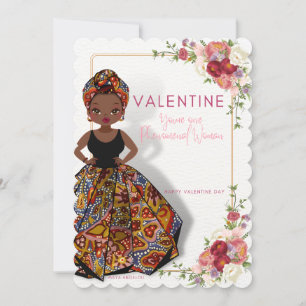 African American Valentine Card