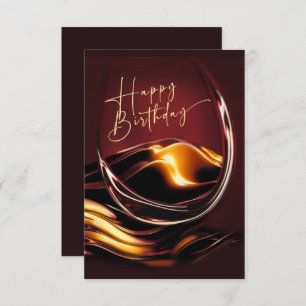 African American Woman Birthday Card
