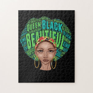 African American Woman  Jigsaw Puzzle