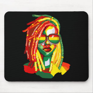 African American Women Art Black History Juneteent Mouse Pad