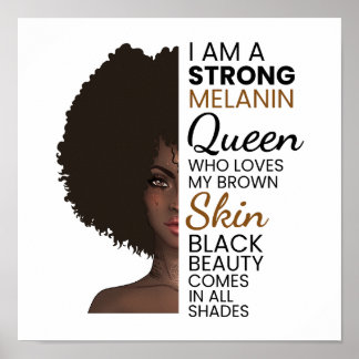 African American Women Black Inspirational Quote Poster