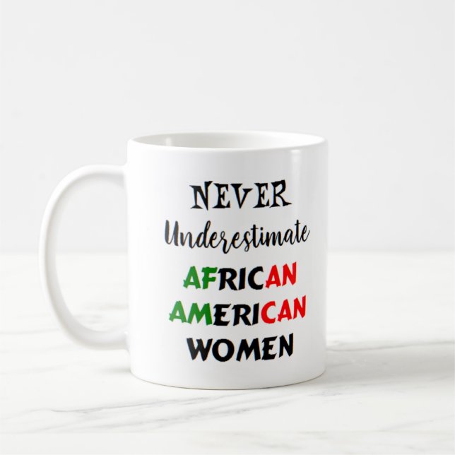 african american women coffee mug (Left)