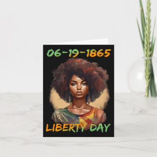 - African American Women Independence Day  Card