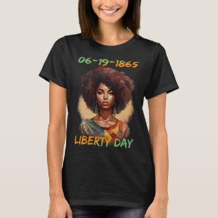 - African American Women Independence Day  T-Shirt