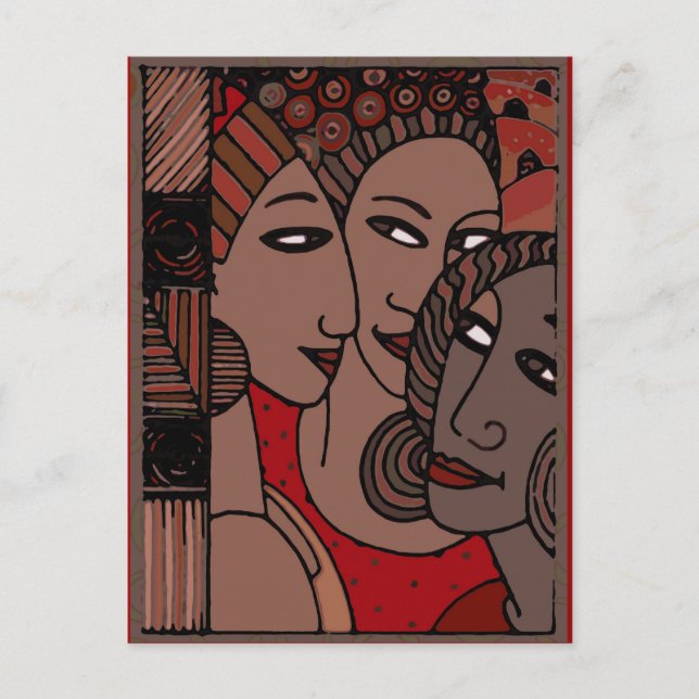 African American Women Postcard (Front)